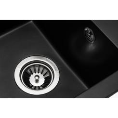 Мойка кухонная GRANADO CADIZ black shine Фото 3