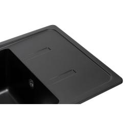 Мойка кухонная GRANADO PALMA black shine Фото 2