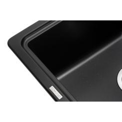 Мойка кухонная GRANADO PALMA black shine Фото 4