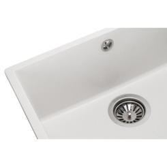 Мойка кухонная GRANADO UNDER TOP MAX white Фото 3