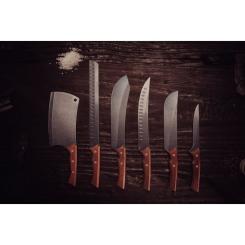 Кухонный нож Tramontina Churrasco Black мачете для м'яса 253 мм Фото 4