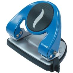 Дырокол Economix с линейкой 20 листов Синий Фото