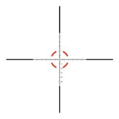Оптический прицел Trijicon Credo 1-8x28 Red/Green MRAD Segmented Circle Фото 4