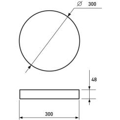 Светильник Eurolamp Easy click 30W 4000K Фото 2
