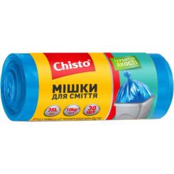 Пакеты для мусора Chisto Міцні 35 л 30 шт. Фото