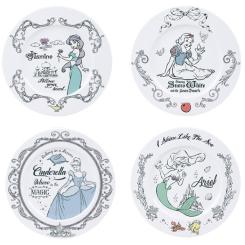 Тарелка ABYstyle Disney Princesses 4 шт Фото