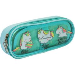Пенал Cool For School 1 отделение Бирюзовый Фото