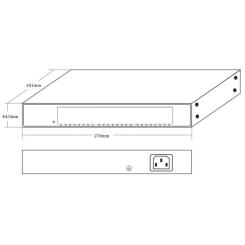 Коммутатор сетевой Onv ONV-H1024 Фото 4