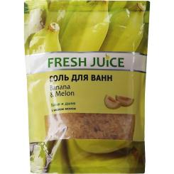 Соль для ванн Fresh Juice Banana & Melon 500 г Фото 2