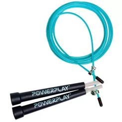 Скакалка PowerPlay 4202 швидкісна Бірюзова Фото 1