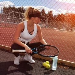 Шейкер спортивный SmartShake Slim 500ml Pure White Фото 9