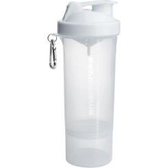 Шейкер спортивный SmartShake Slim 500ml Pure White Фото