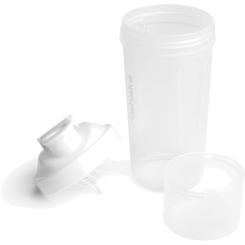 Шейкер спортивный SmartShake Slim 500ml Pure White Фото 1