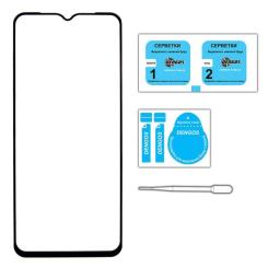 Стекло защитное Dengos Full Glue Oppo A78 5G (black) Фото 2