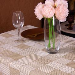 Скатерть MirSon Жаккард №301 Jacquard Olive 100x140 см Фото 2