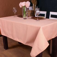Скатерть MirSon Жаккард №302 Jacquard Orange 140x220 см Фото