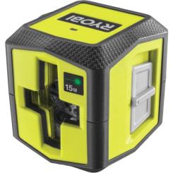 Лазерный нивелир Ryobi RBCLLG1 до 15м, перекрестный, зеленый луч Фото
