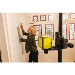 Лазерный нивелир Ryobi RBCLLG1 до 15м, перекрестный, зеленый луч Фото 4