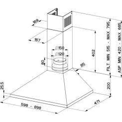 Вытяжка кухонная Faber Value Pb W A90 Фото 2