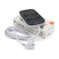 Сетевой фильтр питания LDNIO SC4407, 3 роз+4USB Фото 1