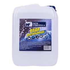 Вода дистиллированная NEW FORMULA 10л Фото