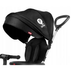 Детский велосипед QPlay Rito Rubber Black складаний триколісний Фото 1