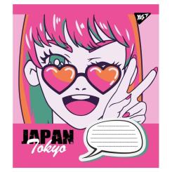 Тетрадь Yes А5 Japan Tokyo 18 аркушів, клітинка Фото 4