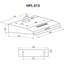Вытяжка кухонная Minola HPL 615 I Фото 10