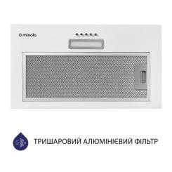 Вытяжка кухонная Minola HBI 5025 WH LED Фото 3