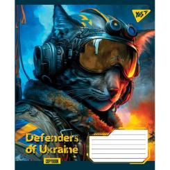 Тетрадь Yes А5 Defenders of Ukraine 60 аркушів, клітинка Фото