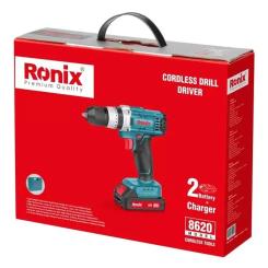 Шуруповерт Ronix аккумуляторный 20В, 1.5Ah x 2 Фото 10
