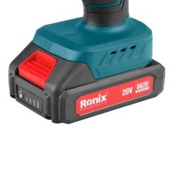 Шуруповерт Ronix аккумуляторный 20В, 1.5Ah x 2 Фото 4