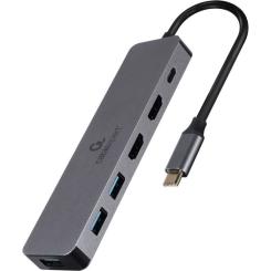 Концентратор Cablexpert USB-C 3-in-1 Фото