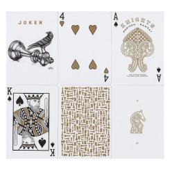 Карты игральные Ellusionist Knights (gold) Фото 1