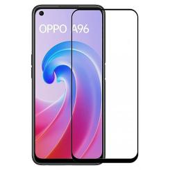 Стекло защитное BeCover Oppo A96 Black Фото 1