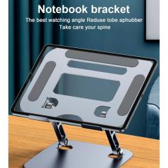 Подставка для ноутбука Choetech до 13", алюминий Фото 4