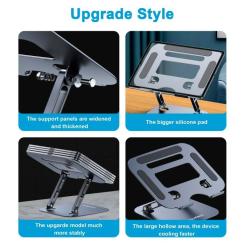 Подставка для ноутбука Choetech до 13", алюминий Фото 7