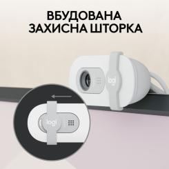 Веб-камера Logitech Brio 100 Full HD Off-White Фото 3
