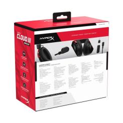 Наушники HyperX Cloud III Wireless Black-Red Фото 9