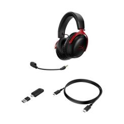 Наушники HyperX Cloud III Wireless Black-Red Фото 6