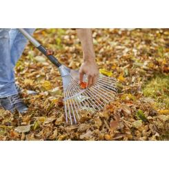 Грабли Gardena Combisystem стальные веерные, 30-50 см. Фото 6