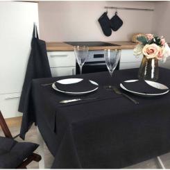 Скатерть Прованс Black Milan 136х180 см Фото 1