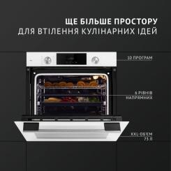 Духовой шкаф Perfelli DIAMOND 6D10N BIANCO Фото 1