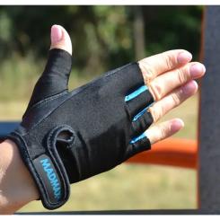 Перчатки для фитнеса MadMax MFG-251 Rainbow Turquoise M Фото 3