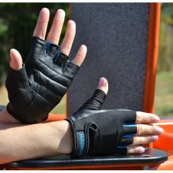 Перчатки для фитнеса MadMax MFG-251 Rainbow Turquoise M Фото 5