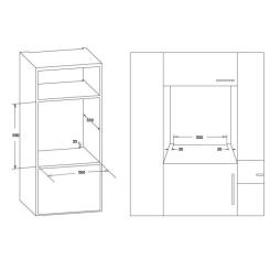 Духовой шкаф HEINNER HBO-S624LTG-IX Фото 3