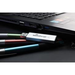 USB флеш накопитель Mediarange 256GB Black/Silver USB 3.0 Фото 5