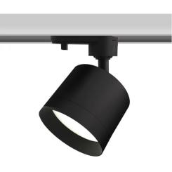 Светильник Videx під лампу GX53 трековий Чорний Фото