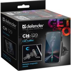 Универсальный автодержатель Defender CH-129 магнит, на решетку вентиляции Фото 8
