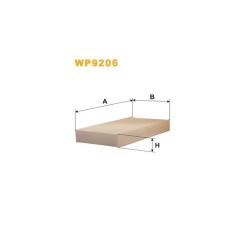 Фильтр салона Wixfiltron WP9206 Фото